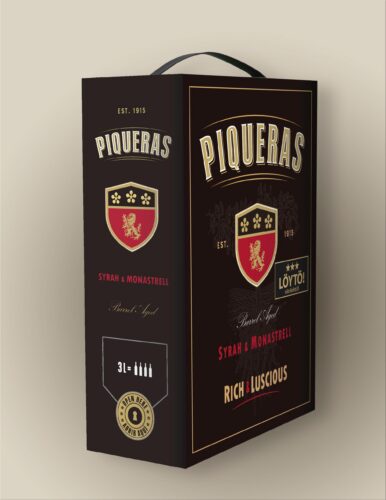 Bodegas Piqueras Syrah-Monastrell BIB