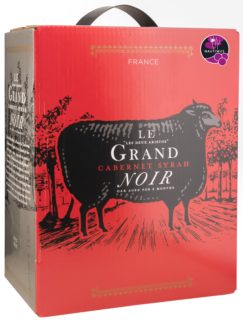 Le Grand Noir Cabernet &#8211; Shiraz BIB